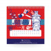 紅白藍 座枱月曆(CA068)